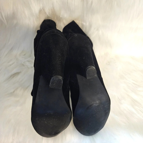 Venus Knotted Bow Slouchy Boots - Picture 6 of 7